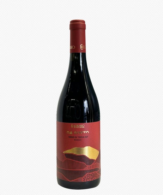 DA SOTTO-NERO DI TROIA-ROSSO IGP-750ml