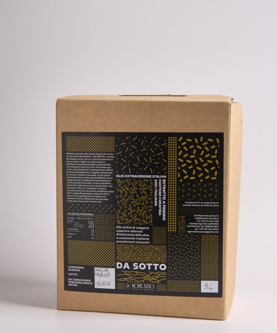 OLIO EXTRA VERGINE D' OLIVA INTENSO- 3L -  BAG IN BOX