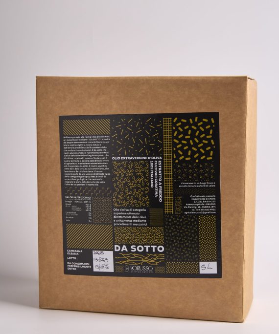 OLIO EXTRA VERGINE D' OLIVA INTENSO- 5L- BAG IN BOX
