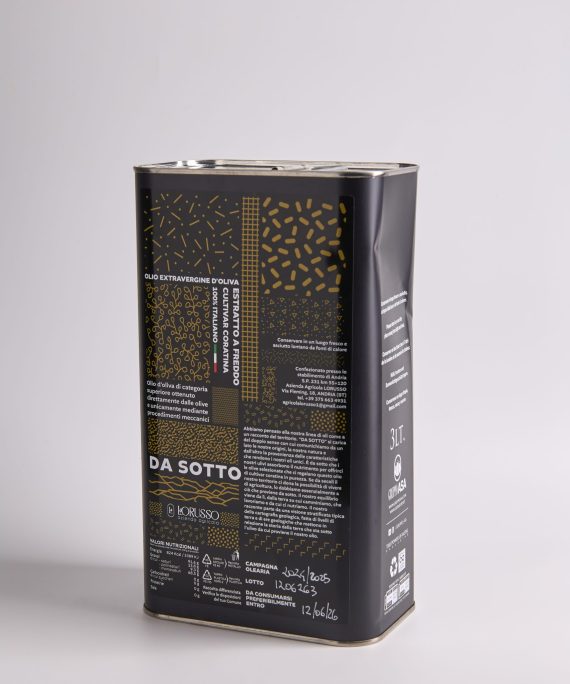 OLIO EXTRA VERGINE D' OLIVA INTENSO- 3L - LATTINA