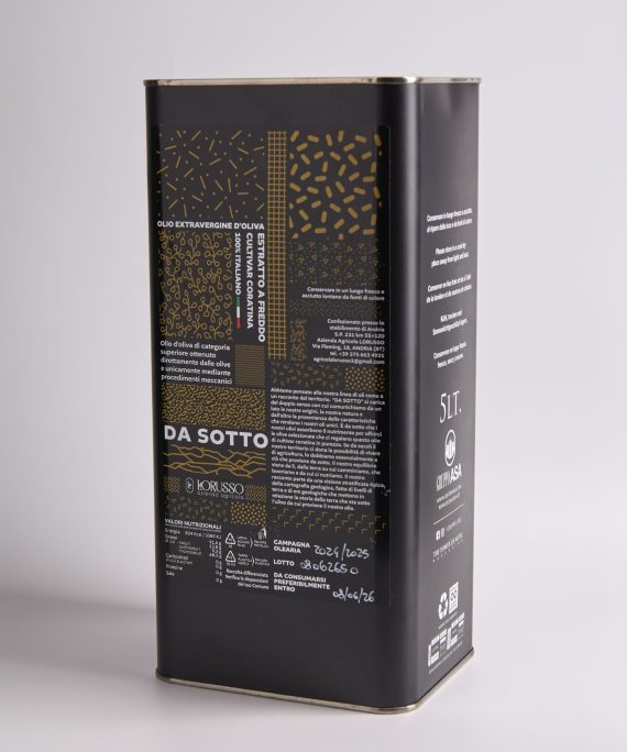 OLIO EXTRA VERGINE D' OLIVA INTENSO- 5L - LATTINA